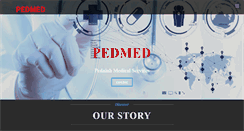 Desktop Screenshot of pedmed.co.za